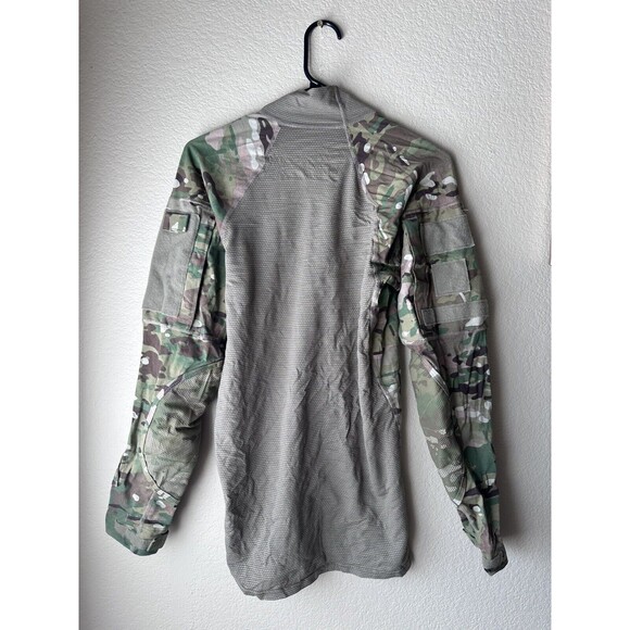 US Army Combat Camouflage Shirt Flame Resistant Multicam OCP Size Small - Picture 9 of 9